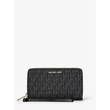 MICHAEL KORS CARTERA PARA SMARTPHONE CON LOGOTIPO GRANDE DE JET SET | BLACK