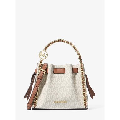 MICHAEL KORS BOLSO DE HOMBRO MINA GRANDE | VAINILLA