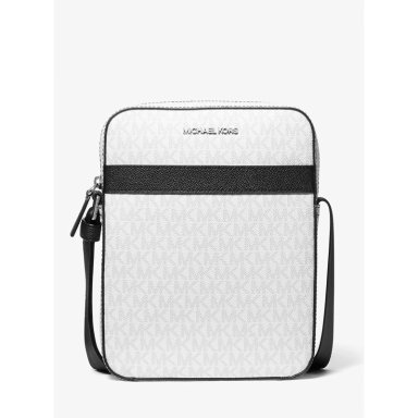 MICHAEL KORS BOLSO CON LOGOTIPO DE COOPER SIGNATURE | BRIGHT WHT