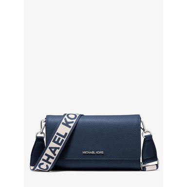 MICHAEL KORS BOLSO BANDOLERA GRANDE DE PIEL JET SET | NAVY