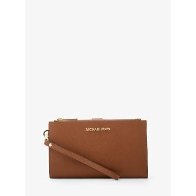 MICHAEL KORS CARTERA GRANDE DE CUERO JET SET PARA SMARTPHONE | LUGGAGE
