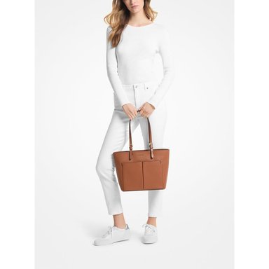 MICHAEL KORS BOLSO TOTE MEDIANO DE BOLSILLO JET SET | LUGGAGE - 3