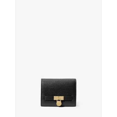 MICHAEL KORS CARTERA DE CUERO HAMILTON MODERNE | NEGRO