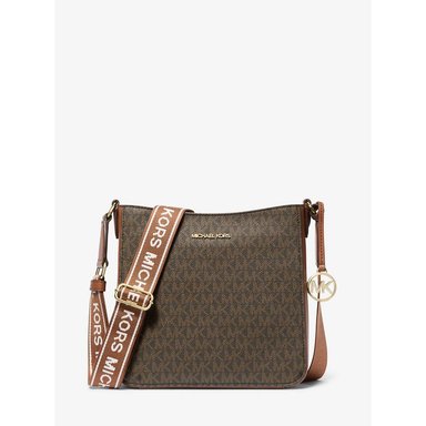 MICHAEL KORS BOLSO BANDOLERA CON EL LOGOTIPO DE JET SET TRAVEL | MARRÓN