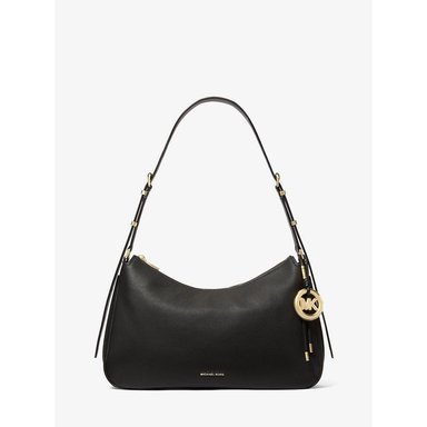 MICHAEL KORS BOLSO DE PIEL GRANULADA NOLITA | NEGRO