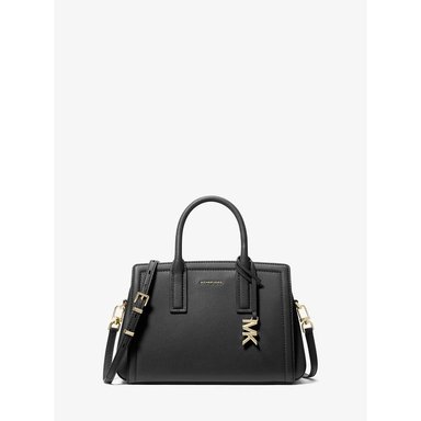 MICHAEL KORS BOLSO LAILA DE PIEL GRANULADA | NEGRO