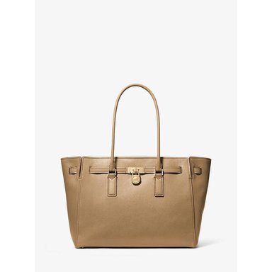 MICHAEL KORS BOLSO TOTE DE PIEL HAMILTON MODERNE | BEIGE