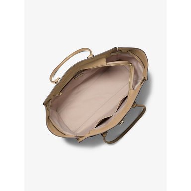 MICHAEL KORS BOLSO TOTE DE PIEL HAMILTON MODERNE | BEIGE - 2