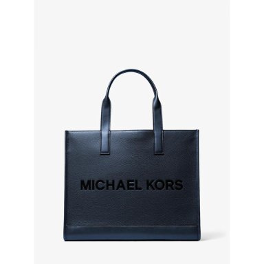 MICHAEL KORS BOLSO TOTE DE PIEL GRANULADA | AZUL MARINO