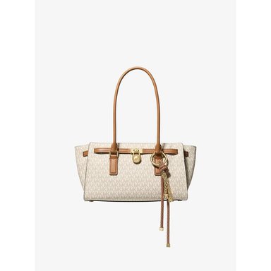 MICHAEL KORS BOLSO SATCHEL DE LA FIRMA HAMILTON MODERNE | VAINILLA