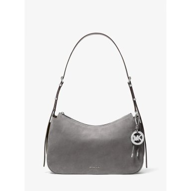 MICHAEL KORS BOLSO DE NOBUK NOLITA | PLATA