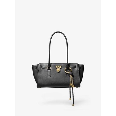 MICHAEL KORS BOLSO DE CUERO HAMILTON MODERNE | NEGRO