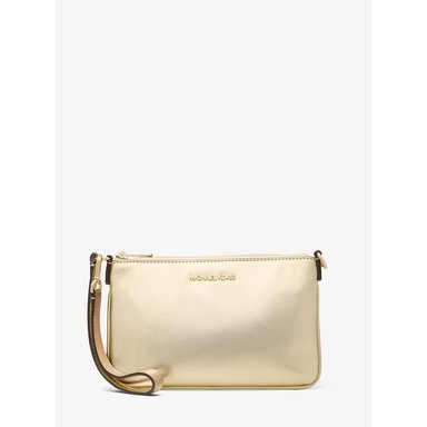 MICHAEL KORS BOLSO DE MANO METÁLICO JET SET | ORO