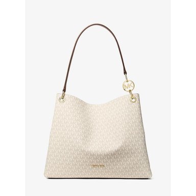 MICHAEL KORS BOLSO CON LOGOTIPO DE LA FIRMA CHRISTINA | VAINILLA