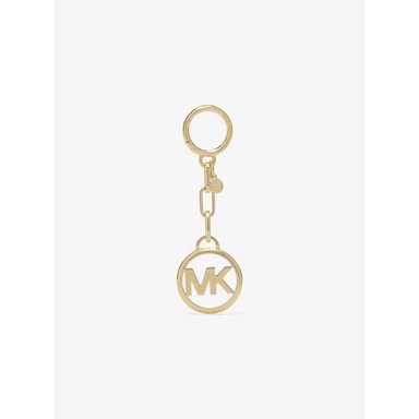 MICHAEL KORS CHARM PARA BOLSO CON EL LOGOTIPO DE JET SET | ORO