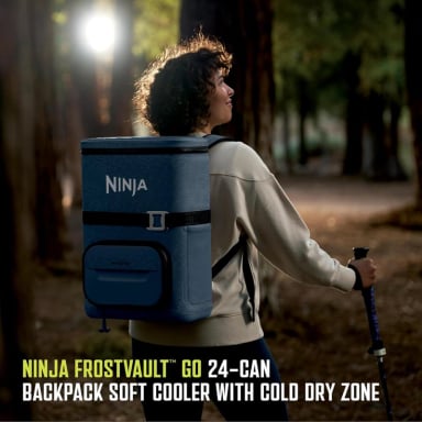 NINJA MOCHILA TÉRMICA FROSTVAULT GO CAN, 24 QT / 22,7 L | AZUL - 2