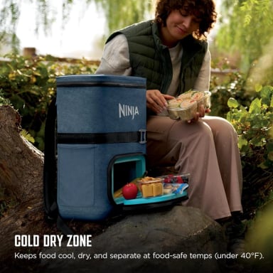 NINJA MOCHILA TÉRMICA FROSTVAULT GO CAN, 24 QT / 22,7 L | AZUL - 3