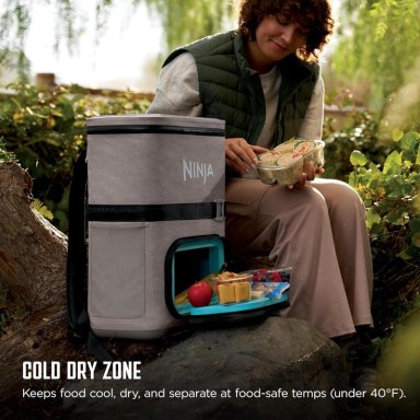 NINJA MOCHILA TÉRMICA FROSTVAULT GO CAN, 24 QT / 22,7 L | BEIGE - 3