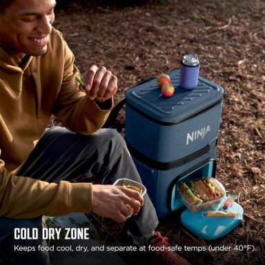 NINJA MOCHILA TÉRMICA FROSTVAULT GO CAN, 36 QT / 34,1 L | AZUL - 3