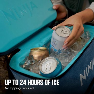 NINJA MOCHILA TÉRMICA FROSTVAULT GO CAN, 36 QT / 34,1 L | AZUL - 5