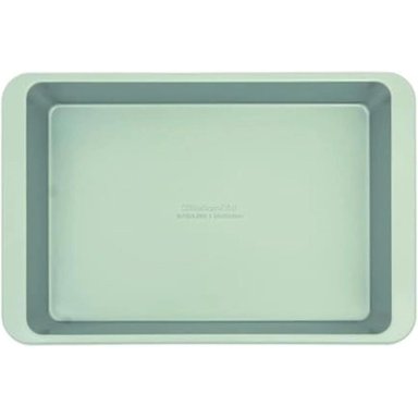 KITCHENAID MOLDE PARA PASTELES 23X33 CM, ACERO ALUMINIZADO | PISTACHO