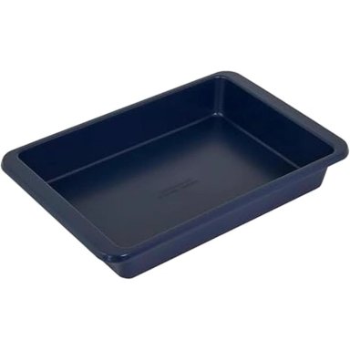 KITCHENAID MOLDE PARA TARTAS 9 X 13 IN / 23 X 33 CM, ACERO | AZUL TINTA