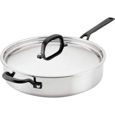 KITCHENAID SARTÉN SALTEAR ACERO INOXIDABLE 5 QT / 4.7 L | INOX PULIDO