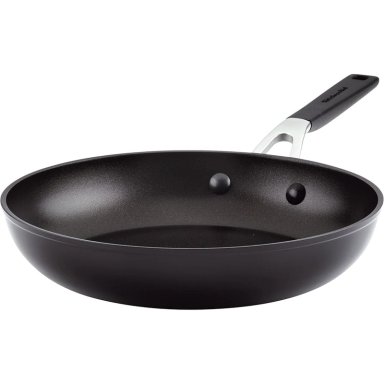 KITCHENAID SARTÉN 25 CM, ANODIZADA DURA ANTIADHERENTE | NEGRO ÓNIX