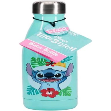 PALADONE DISNEY LILO Y STITCH, BOTELLA DE AGUA METÁLICA 15 OZ / 444 ML OFICIAL