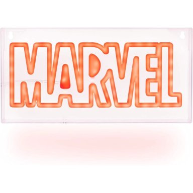 PALADONE MARVEL, LETRERO LED DE NEÓN LOGOTIPO MONTAJE PARED - 1