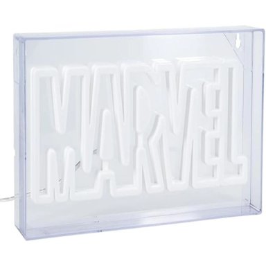 PALADONE MARVEL, LETRERO LED DE NEÓN LOGOTIPO MONTAJE PARED - 4