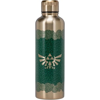 PALADONE ZELDA LÁGRIMAS DEL REINO, BOTELLA DE AGUA METÁLICA 500 ML OFICIAL
