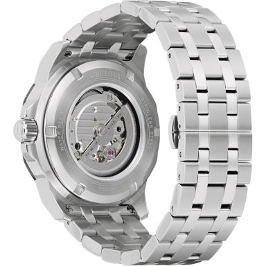 BULOVA RELOJ MARC ANTHONY MARINE STAR DE HOMBRE AUTOMÁTICO 3 AGUJAS APERTURA | PLATA - 3