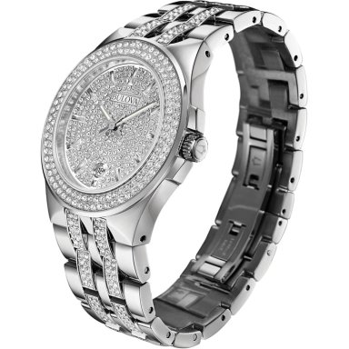 BULOVA RELOJ PARA HOMBRE DE ACERO INOXIDABLE CON CUARZO Y CRISTALES | PLATA - 2
