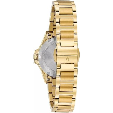 BULOVA RELOJ MARINE STAR MUJER SERIE L CUARZO 3 AGUJAS FECHA DÍA Y DIAMANTES | DORADO - 2