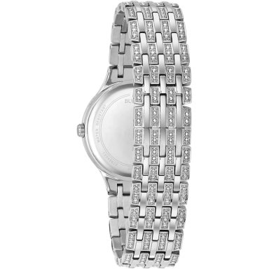 BULOVA RELOJ MUJER CUARZO CRISTALES ACERO INOXIDABLE | PLATEADO - 2