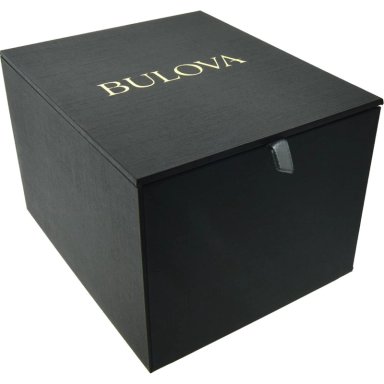 BULOVA RELOJ CLÁSICO HOMBRE 3 AGUJAS CORREA CUERO ESFERA ESQUELETIZADA | NEGRO - 4