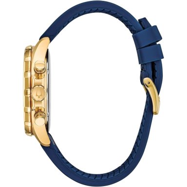 BULOVA RELOJ MARINE STAR HOMBRE CRONÓGRAFO 6 AGUJAS ACERO INOXIDABLE | AZUL/ORO - 2
