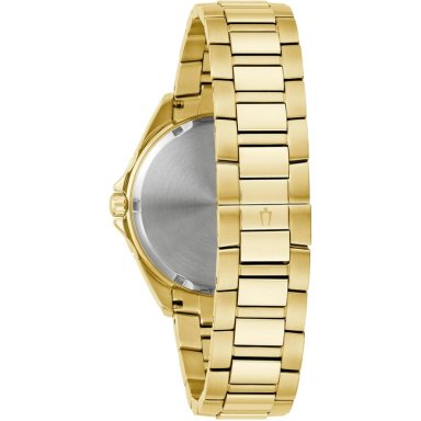 BULOVA RELOJ CRYSTAL PHANTOM DE HOMBRE 3 AGUJAS DE CUARZO BISEL PAVÉ | ORO - 3