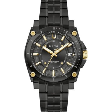 BULOVA RELOJ ICON HOMBRE CUARZO ALTO RENDIMIENTO CRONÓGRAFO 3 AGUJAS NEGRO | NEGRO