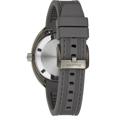 BULOVA RELOJ OCEANOGRAPHER SNORKEL GMT HOMBRE AUTOMÁTICO BISEL GIRATORIO | GRIS - 3