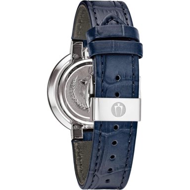 BULOVA RELOJ RUBAIYAT MUJER CUARZO FASE LUNAR DIAMANTES | AZUL - 3