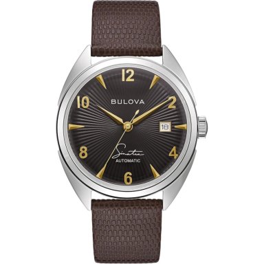 BULOVA RELOJ FRANK SINATRA FLY ME TO THE MOON DE HOMBRE AUTOMÁTICO 3 AGUJAS | MARRÓN