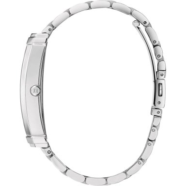BULOVA RELOJ FRANK LLOYD WRIGHT MUJER CUARZO 3 AGUJAS ESFERA RECTANGULAR | PLATA - 2