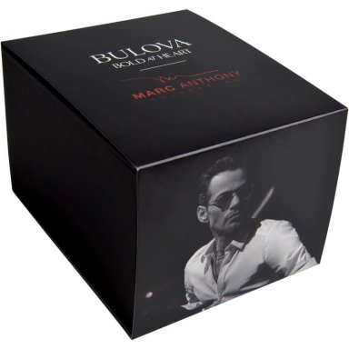 BULOVA RELOJ MARC ANTHONY SPORT MUJER CUARZO CORREA ACERO CRISTAL ZAFIRO | MARRÓN - 5