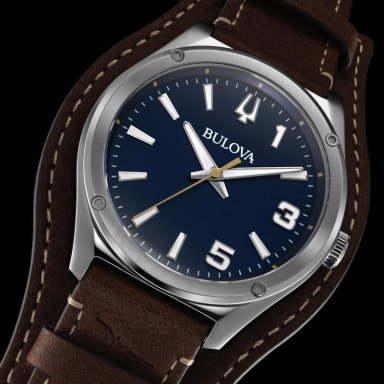BULOVA RELOJ MARC ANTHONY SPORT MUJER CUARZO CORREA ACERO CRISTAL ZAFIRO | MARRÓN - 6