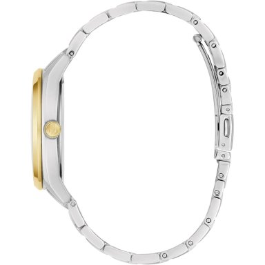 BULOVA RELOJ CLÁSICO TOPÓGRAFO HOMBRE CUARZO 2 AGUJAS DÍA FECHA LUMINOSOS | ORO/PLATA - 2