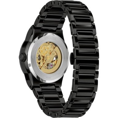 BULOVA RELOJ MODERN MILLENIA DE HOMBRE AUTOMÁTICO 3 AGUJAS APERTURA AMPLIA | NEGRO - 3