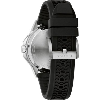 BULOVA RELOJ MARINE STAR HOMBRE CUARZO ALTO RENDIMIENTO 3 AGUJAS SILICONA | NEGRO - 3