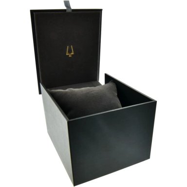 BULOVA RELOJ CLÁSICO DE MUJER DE CUARZO 3 AGUJAS DIAMANTES | NEGRO - 5